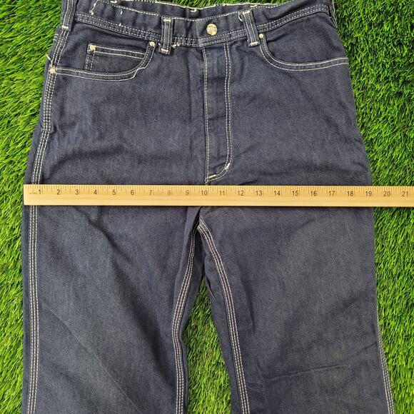 Vintage 80s Western Bootcut Jeans Womens 6 29x31 Blue - Picture 16 of 16